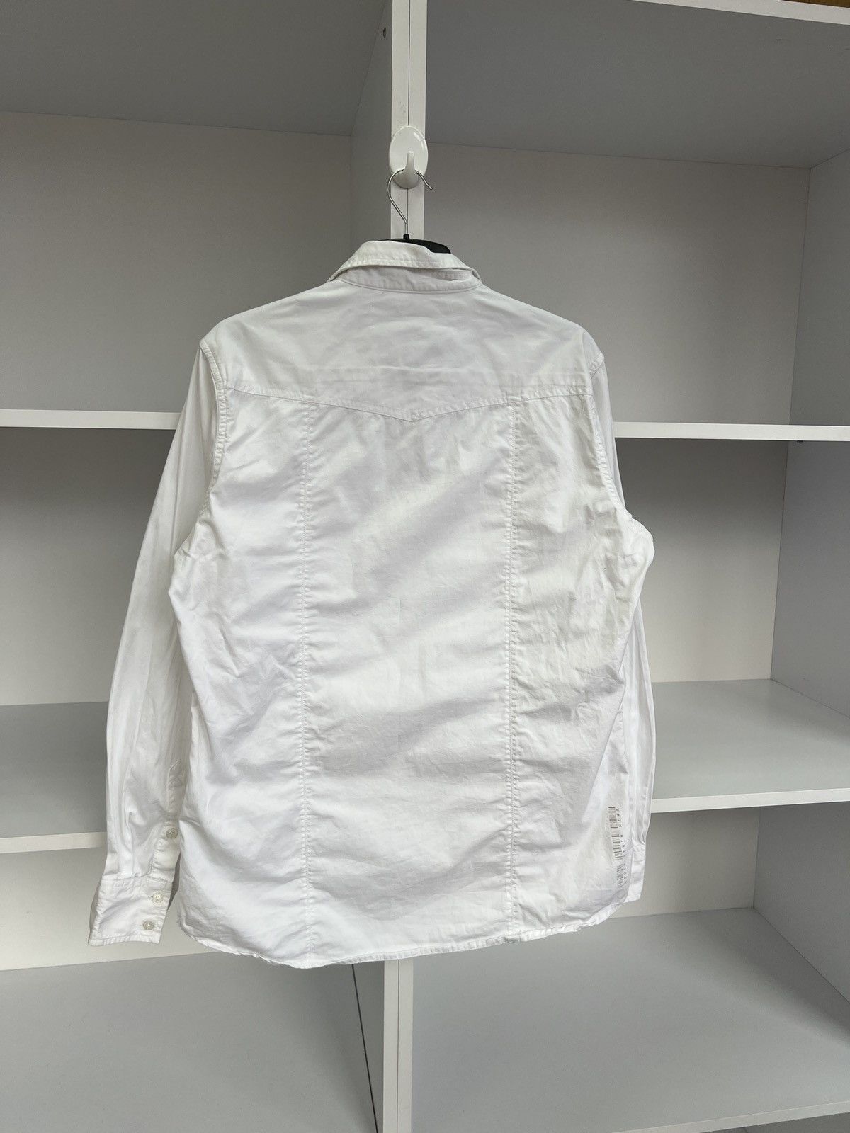 Casablanca × Designer × Vintage Vintage CasaBlanca Denim White Button Up Shirt Size US M / EU 48-50 / 2 - 11 Thumbnail
