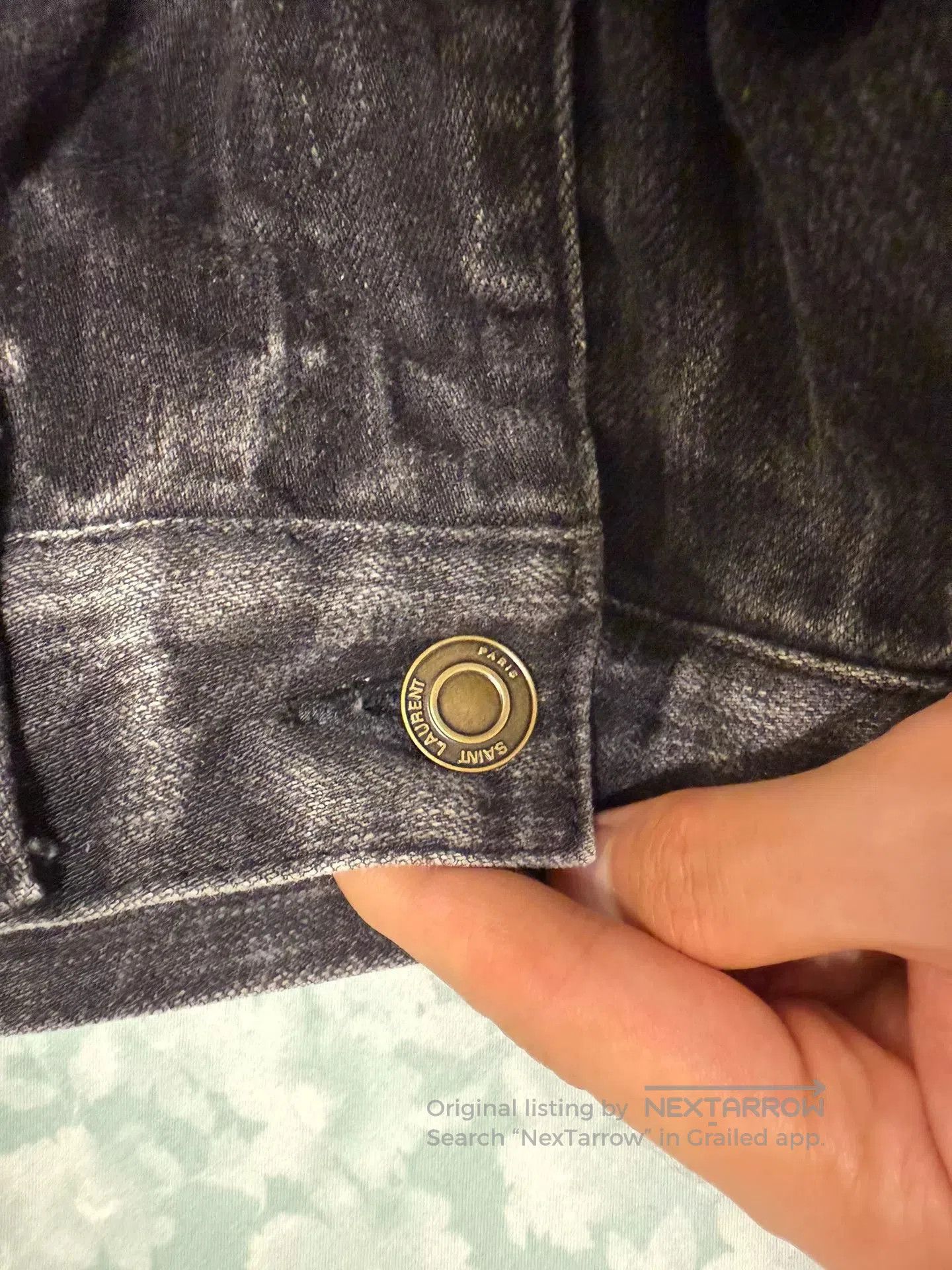 Saint Laurent Paris Saint Laurent Rippled Denim Pants Size 28. Size US 28 / EU 44 - 5 Thumbnail