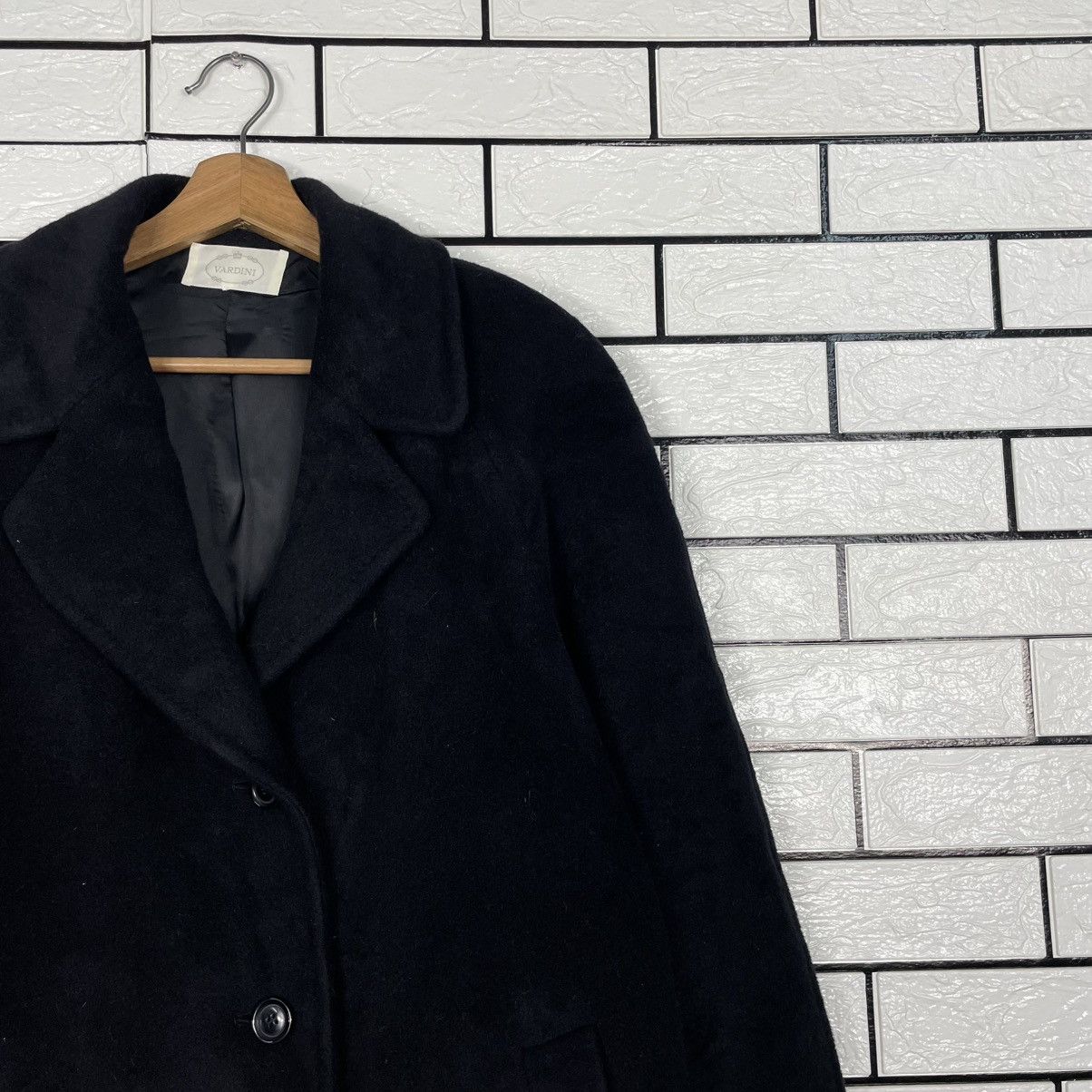 Other Italian Designer Vardini Black Wool Coat Size M / US 6-8 / IT 42-44 - 6 Thumbnail