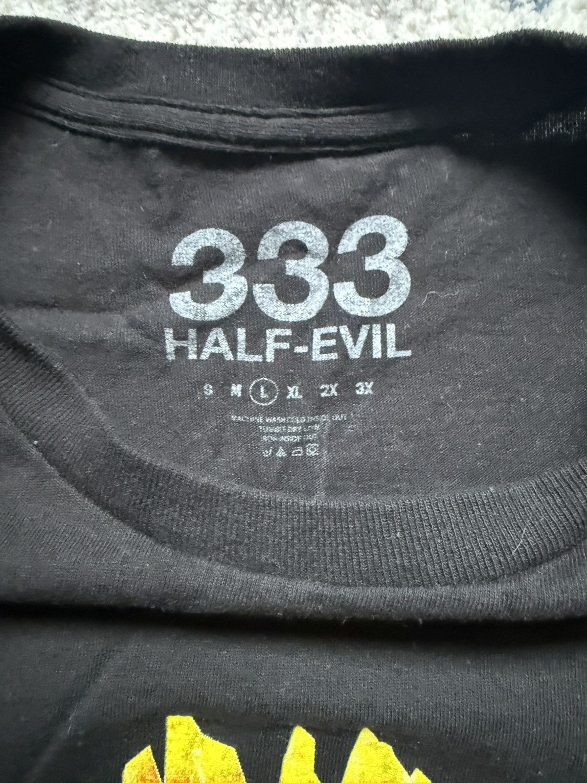 Half Evil French Fucked Fries Tee Size US L / EU 52-54 / 3 - 3 Thumbnail