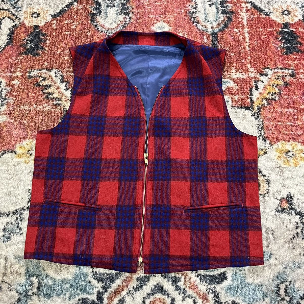 Y's for Men 92’ y’s for men vest in red tartan Size US L / EU 52-54 / 3 - 1 Thumbnail