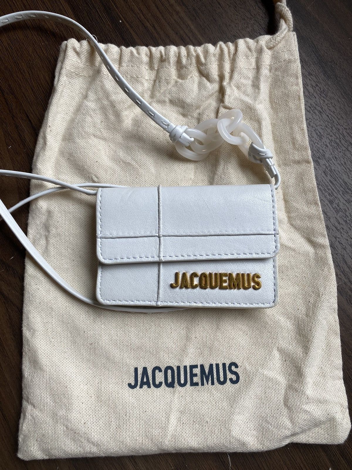 image of Jacquemus Mini Bag in White, Women's
