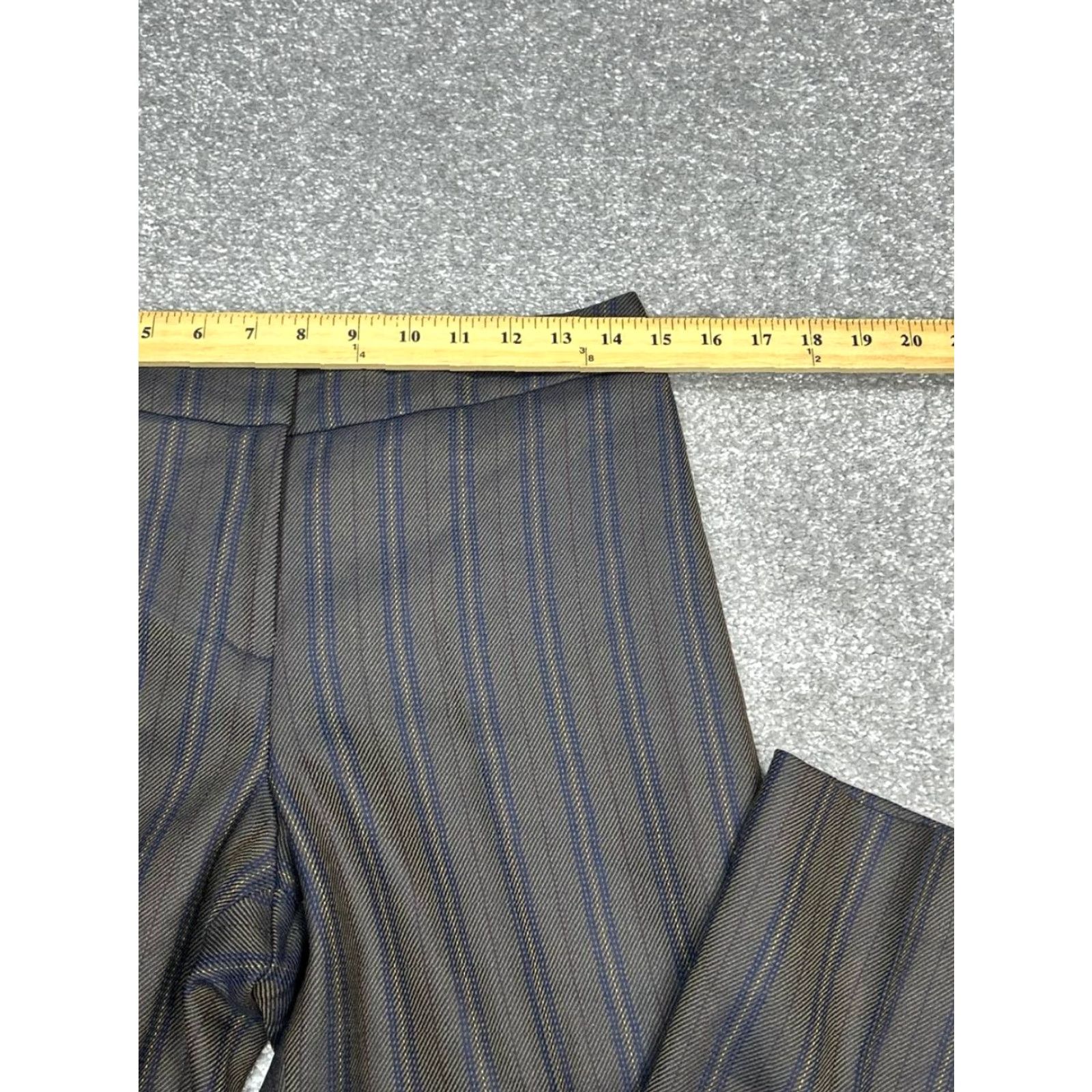 Pendleton Pendleton Woolen Mills Pants Women 4 Straight Leg Wool Multi Striped Mid Rise Dress Pants Casual Womens Size 27" / US 4 / IT 40 - 7 Thumbnail