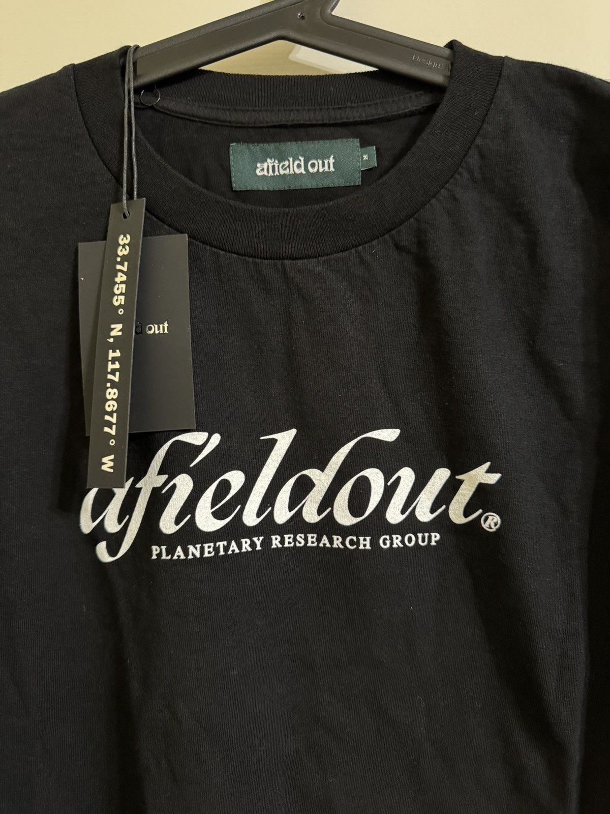 Afield Out Afield out Black Blue Moon long sleeve t-shirt Size US M / EU 48-50 / 2 - 2 Thumbnail