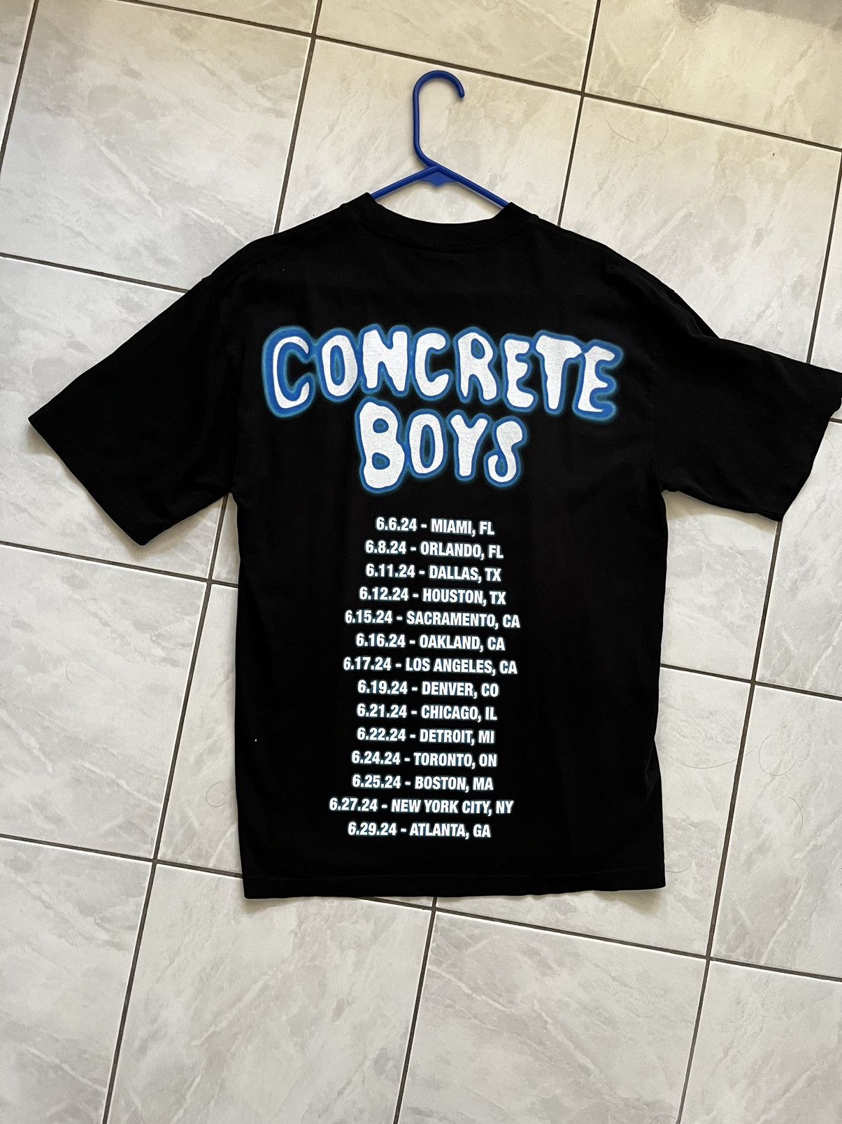Lil Yachty (SIGNED) Concrete Boys Tour T-Shirt Size US M / EU 48-50 / 2 - 6 Thumbnail