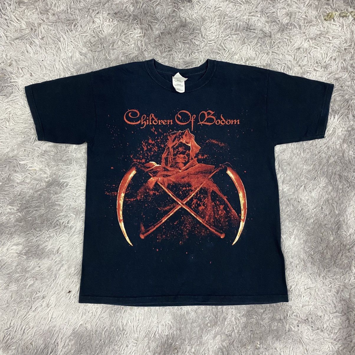 Band Tees × Gildan × Vintage Vintage Y2K band children of bodom metal COBHC Size US M / EU 48-50 / 2 - 1 Thumbnail