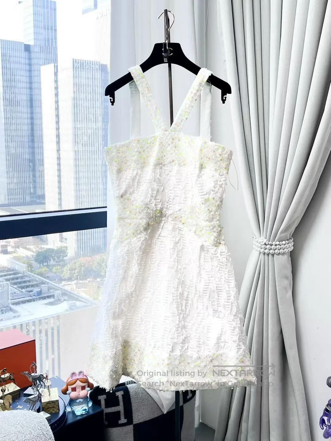 Chanel Chanel 18S Waterfall High Couture Dress. Size S / US 4 / IT 40 - 1 Thumbnail