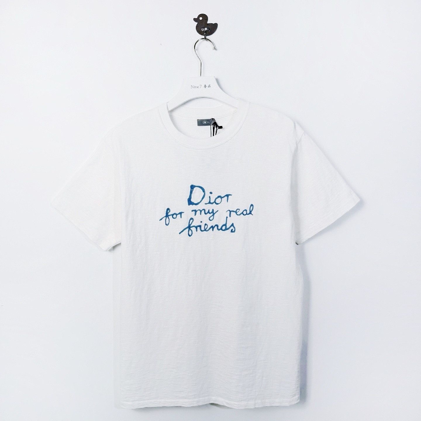 Dior Dior For My Real Friends Embroidered T-Shirt Size S Size US S / EU 44-46 / 1 - 1 Thumbnail