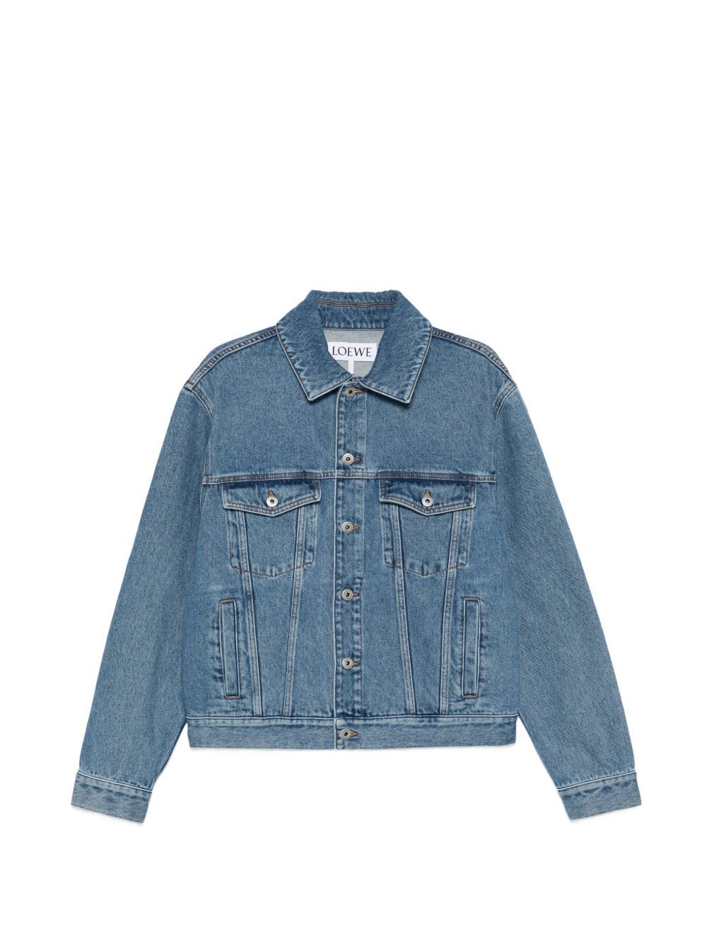 Loewe ANAGRAM DENIM JACKET Size US M / EU 48-50 / 2 - 1 Thumbnail