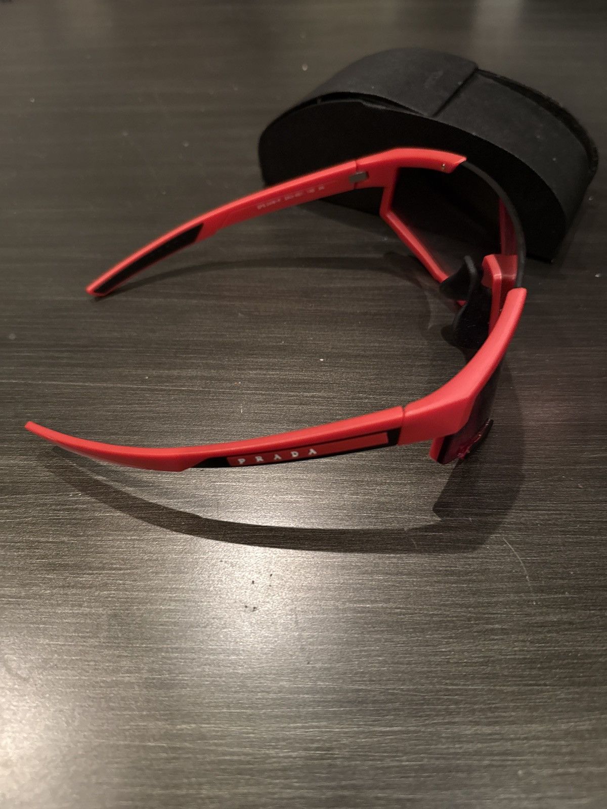 Prada Linea Rossa Shield Sunglasses Size ONE SIZE - 3 Thumbnail