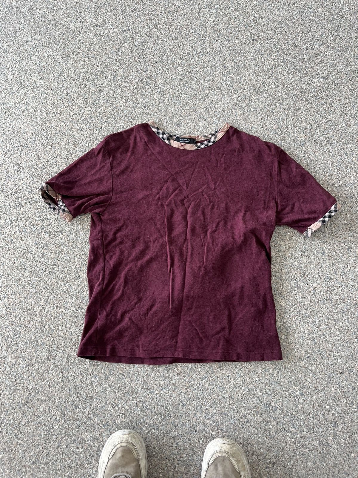 Burberry Vintage Burberry Tee Size US S / EU 44-46 / 1 - 1 Thumbnail