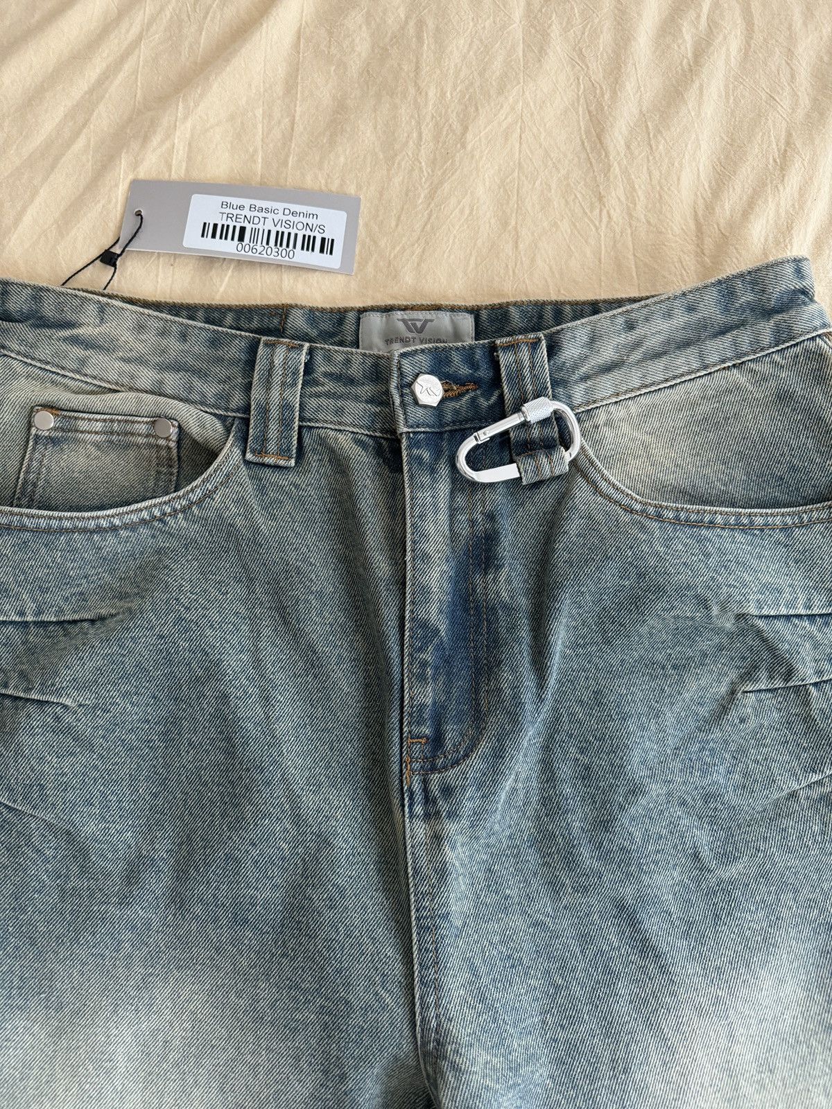 Trendt Vision Trendtvision Yellow/Blue Basic Denim (Small) Size US 32 / EU 48 - 3 Thumbnail