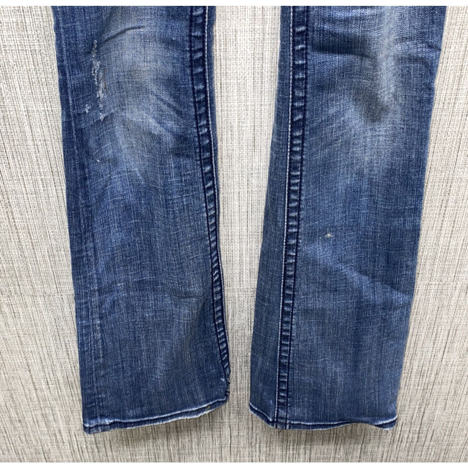 Vintage Rock Revival Jeans Bootcut Womens 27x34 Blue JEN Bootcut Regular Size 27 Womens Size 27" / US 4 / IT 40 - 4 Thumbnail