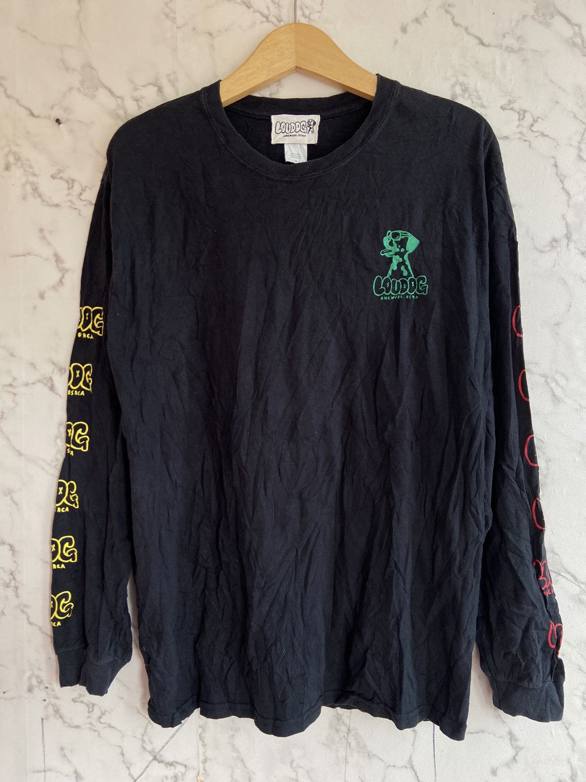Band Tees × Vintage Lou Dog Ska Punk Band Longsleeve Size US L / EU 52-54 / 3 - 1 Thumbnail