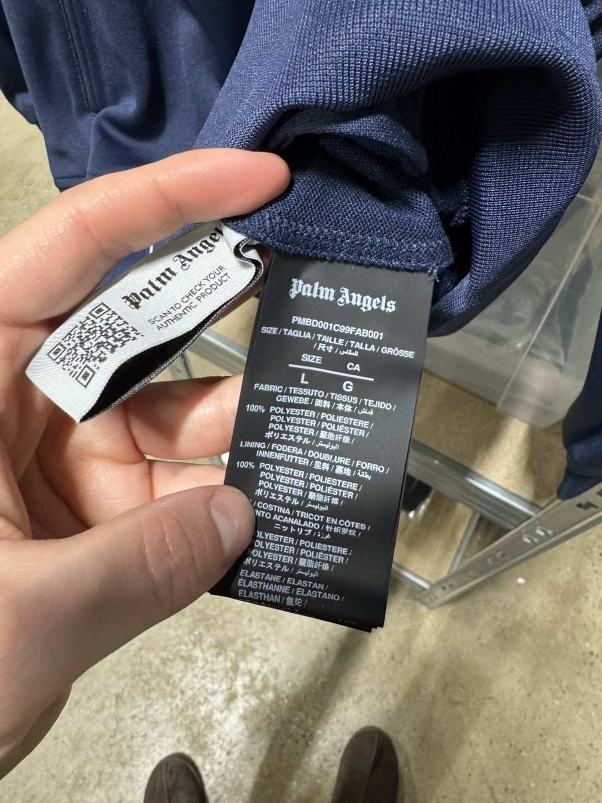 Palm Angels Palm Angels Track Jacket NEW 700$ Size US L / EU 52-54 / 3 - 6 Thumbnail