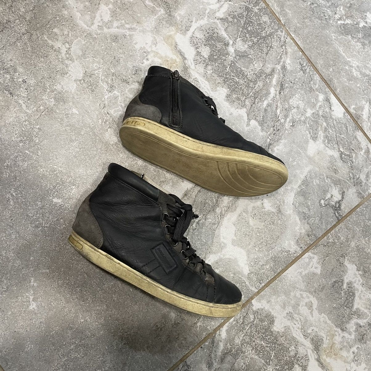 Dolce & Gabbana 34 size Dolce Gabbana High suede Sneaker shoes boots leather Size US 4 / IT 34 - 1 Thumbnail