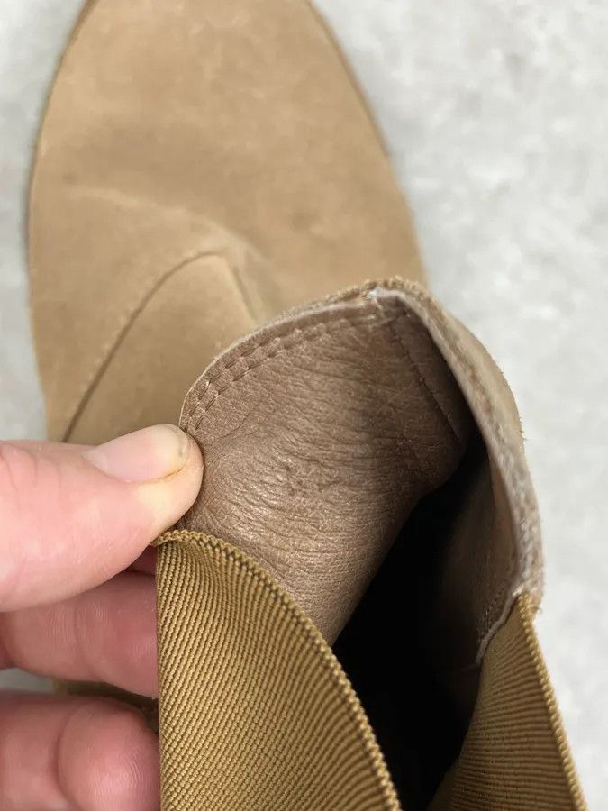 Bottega Veneta Bottega Veneta Beige Suede Leather Boots Size US 9 / EU 42 - 9 Thumbnail