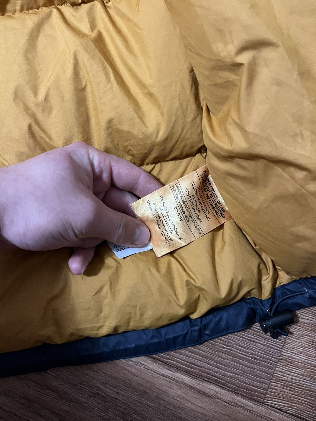 The North Face The North Face Mini Logo Puffer Jacket Size L / US 10 / IT 46 - 6 Thumbnail