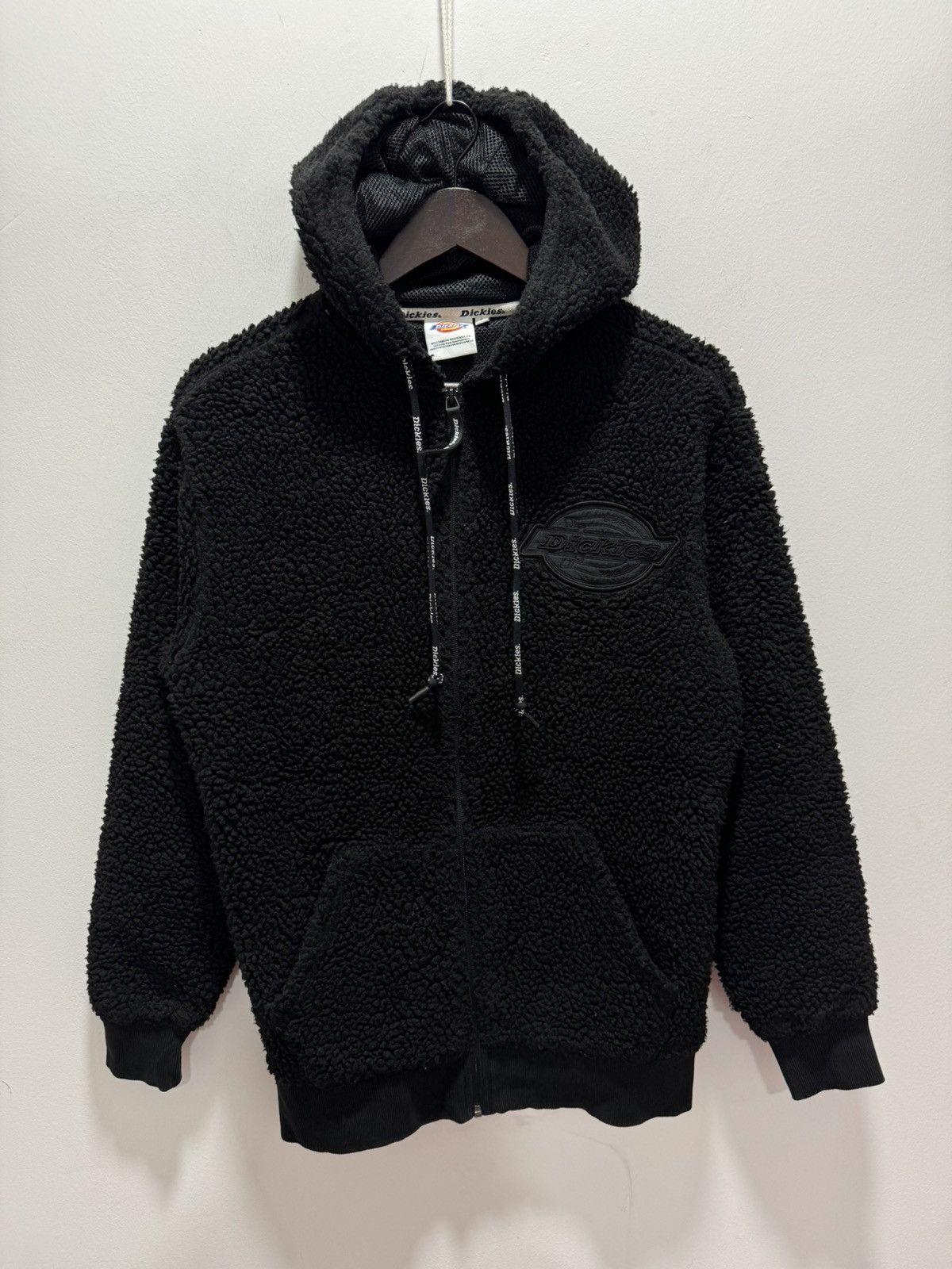 Vintage VINTAGE DICKIES EMBROIDERY LOGO SHERPA HOODIE Grailed