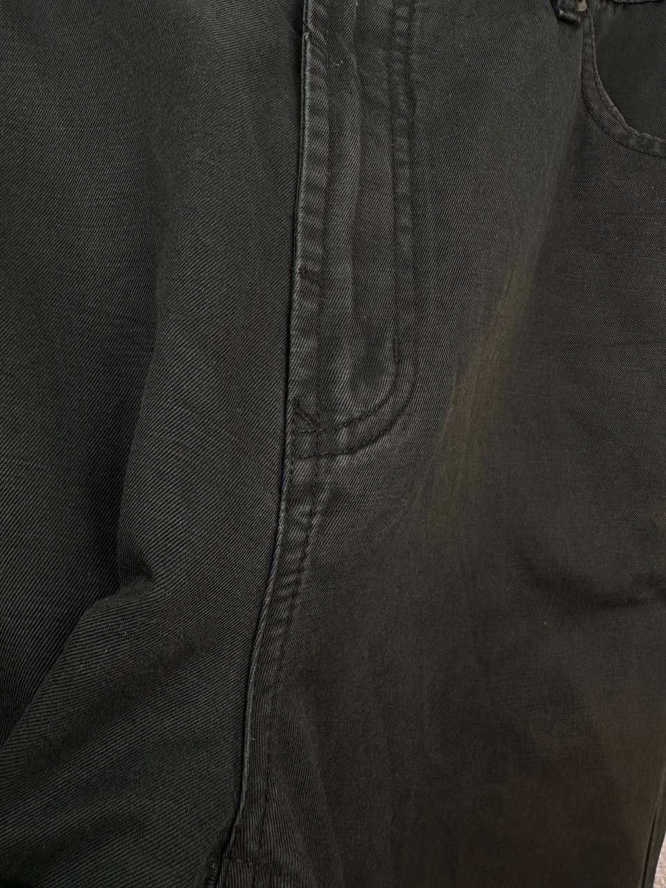 Balmain Balmain Paris Linen Blend Trousers Black Pants Regular Fit Size US 38 / EU 54 - 10 Thumbnail
