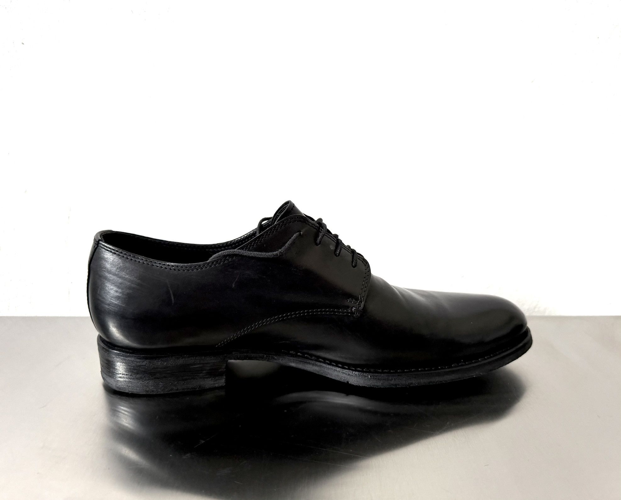 Costume National Costume National Homme Black Leather Derby EU44 Size US 11 / EU 44 - 5 Thumbnail