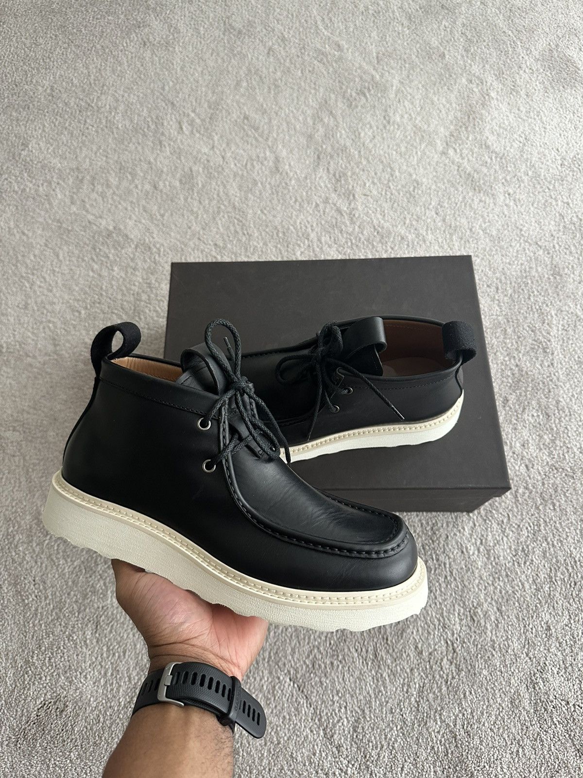 Bottega Veneta Bottega Veneta Lace Up Desert Ankle Boots Size US 8 / EU 41 - 4 Thumbnail