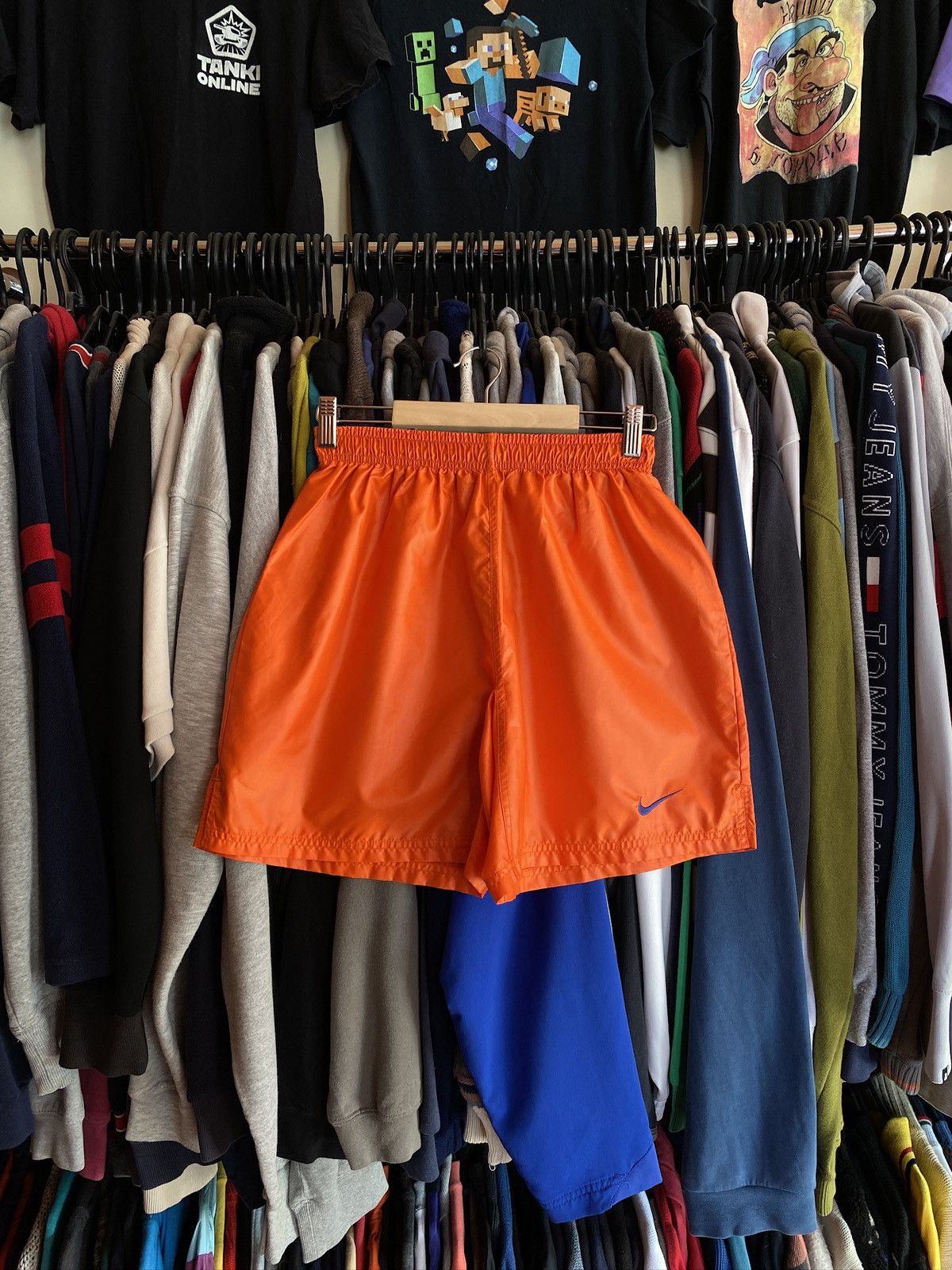 Nike RARE VINTAGE NIKE SHORTS RETRO 90s Size US 31 - 1 Thumbnail