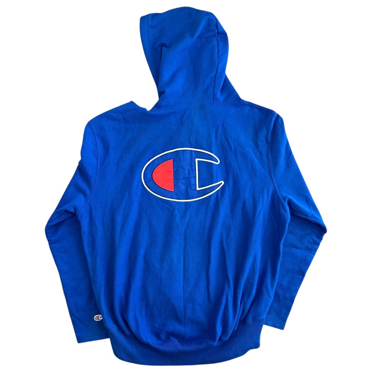Vetements VETEMENTS × Champion 2017SS "In Progress" Cut-Out Hoodie Size US S / EU 44-46 / 1 - 11 Thumbnail