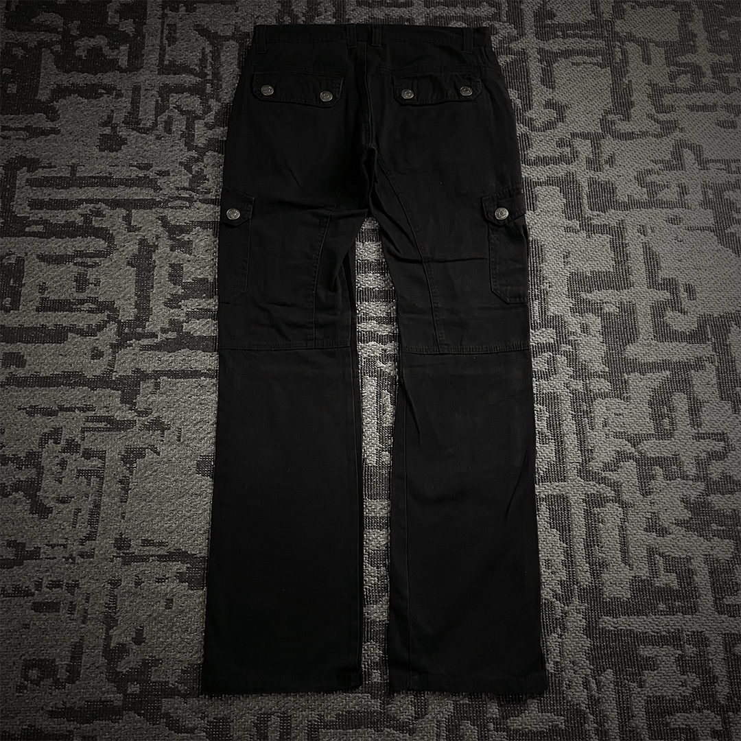 In The Attic In The Attic Distressed Cargo Studded Pants Size US 31 - 6 Thumbnail