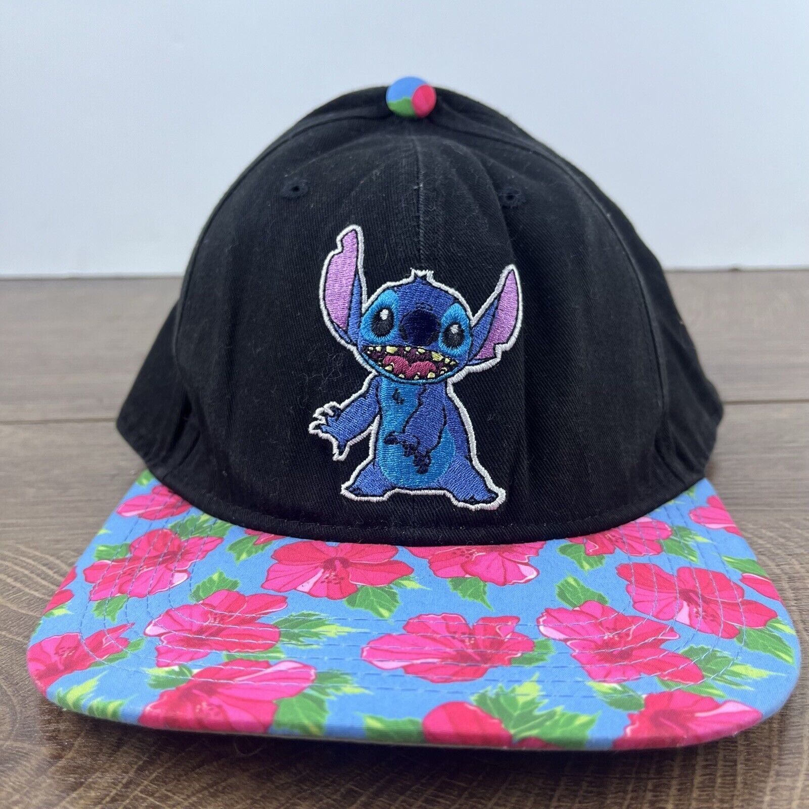 Other Stitch Hat Lelo Stitch Snapback Hat Black Hat Adjustable Bla Size ONE SIZE - 2 Thumbnail