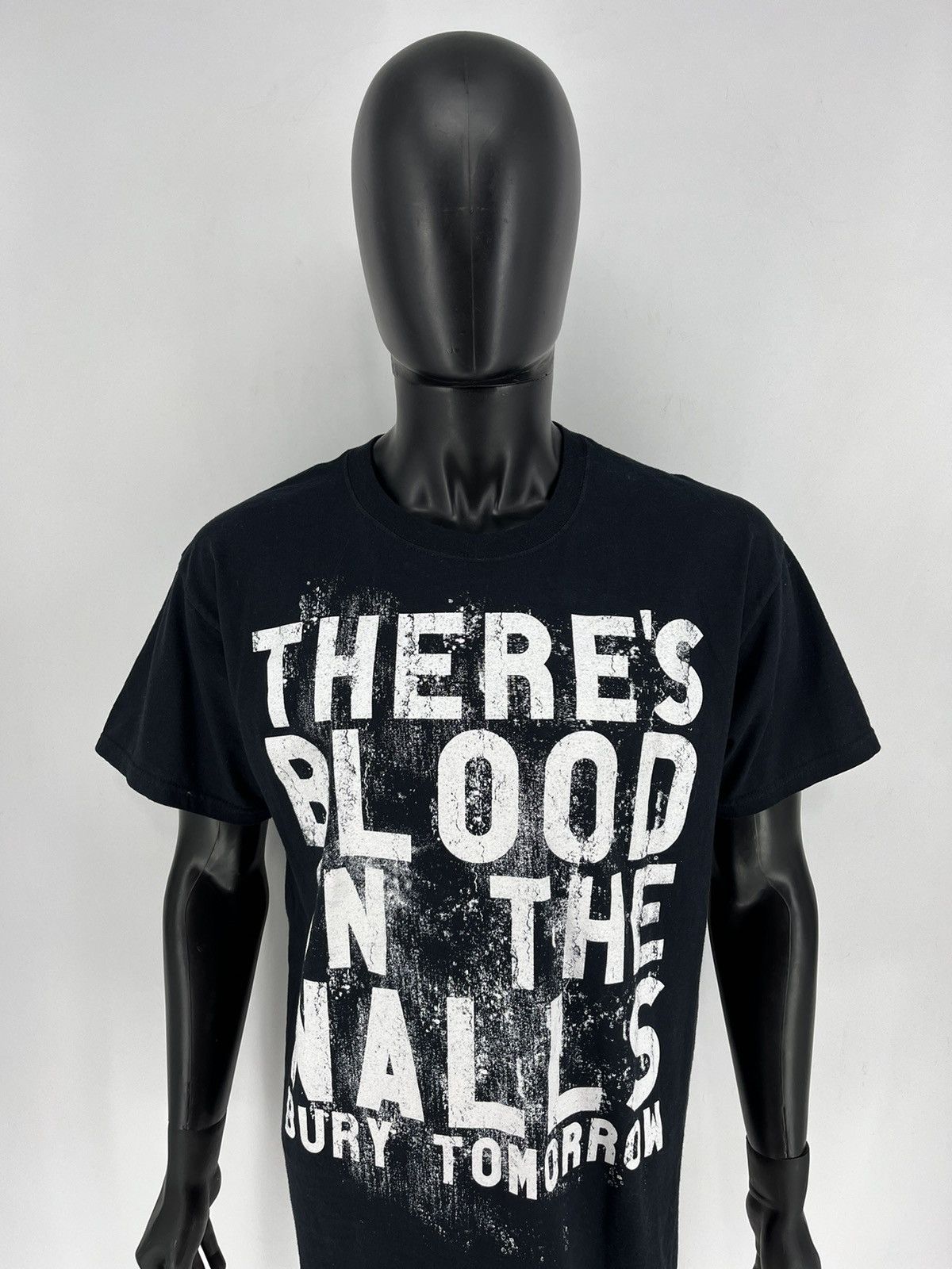 Band Tees Vintage Y2K Bury Tomorrow – Bitemarks Lyrics Band Rock Stree Size US L / EU 52-54 / 3 - 5 Thumbnail