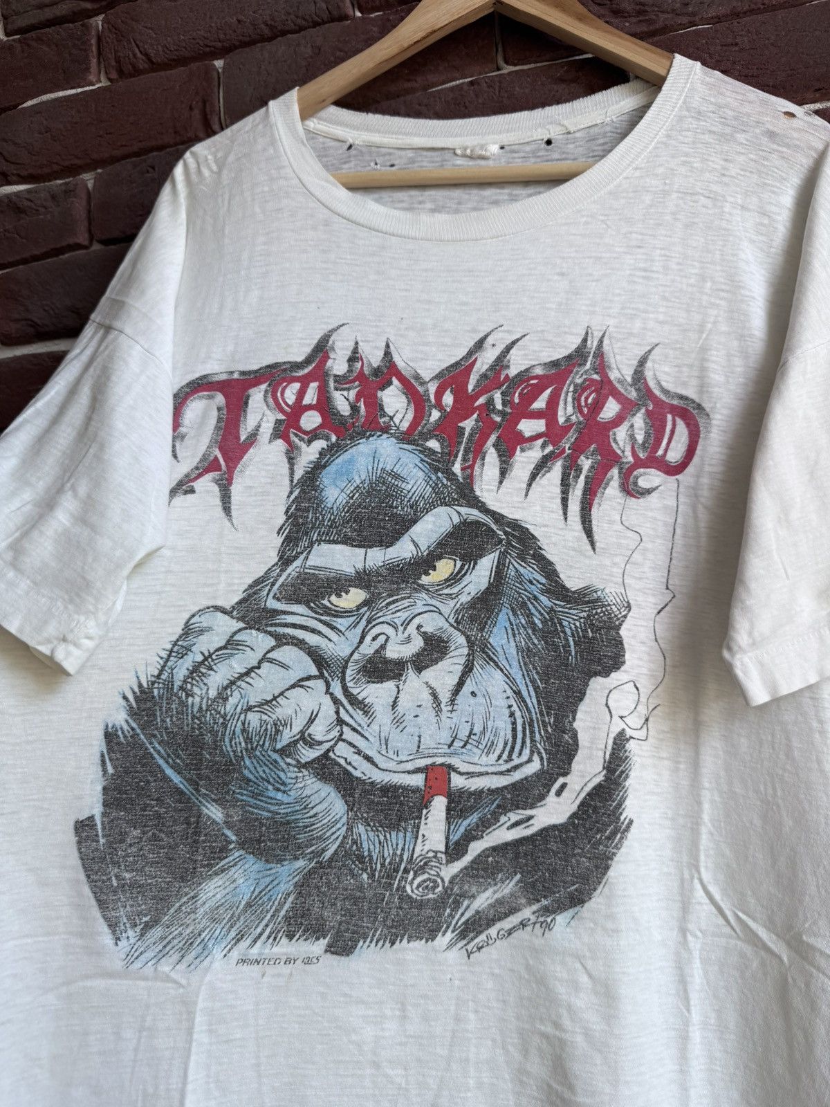 Band Tees Rare Tankard 1990 The Meaning Life Metal Vintage Band Shirt Size US L / EU 52-54 / 3 - 6 Thumbnail