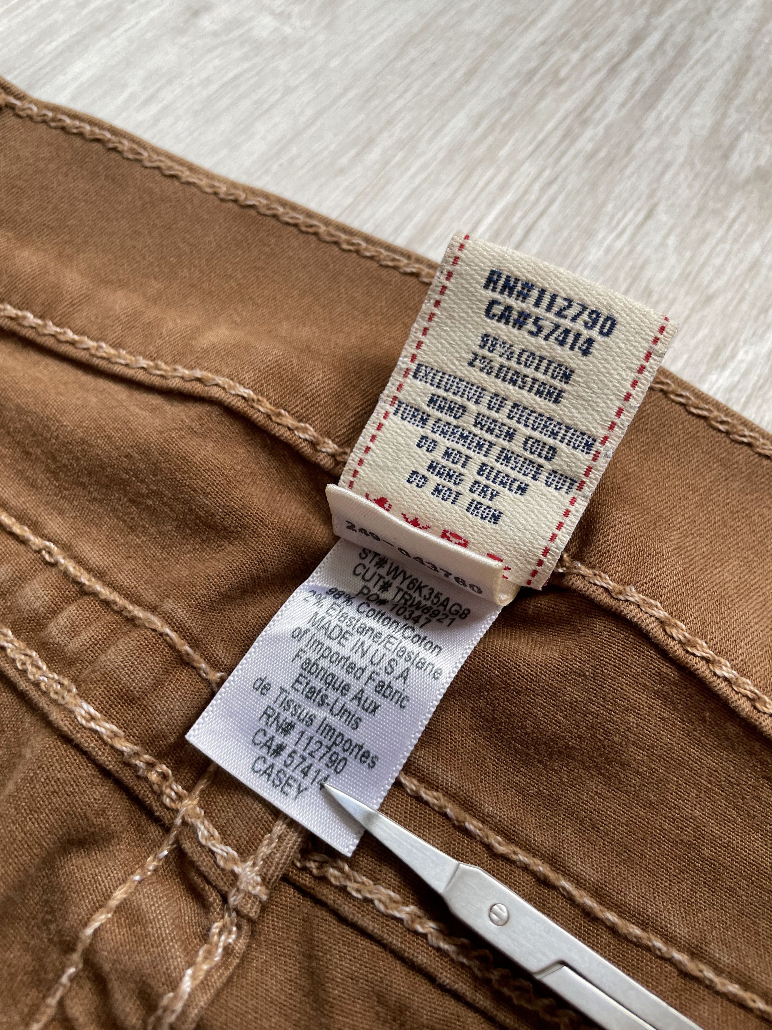 Japanese Brand Vintage Y2K True Religion Made in USA Jeans Size US 30 / EU 46 - 7 Thumbnail