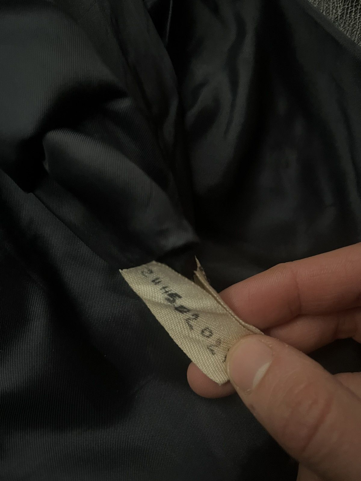 Dior Dior Homme FW02 Reflexion Sample Cracked Leather Jacket Size US S / EU 44-46 / 1 - 6 Thumbnail