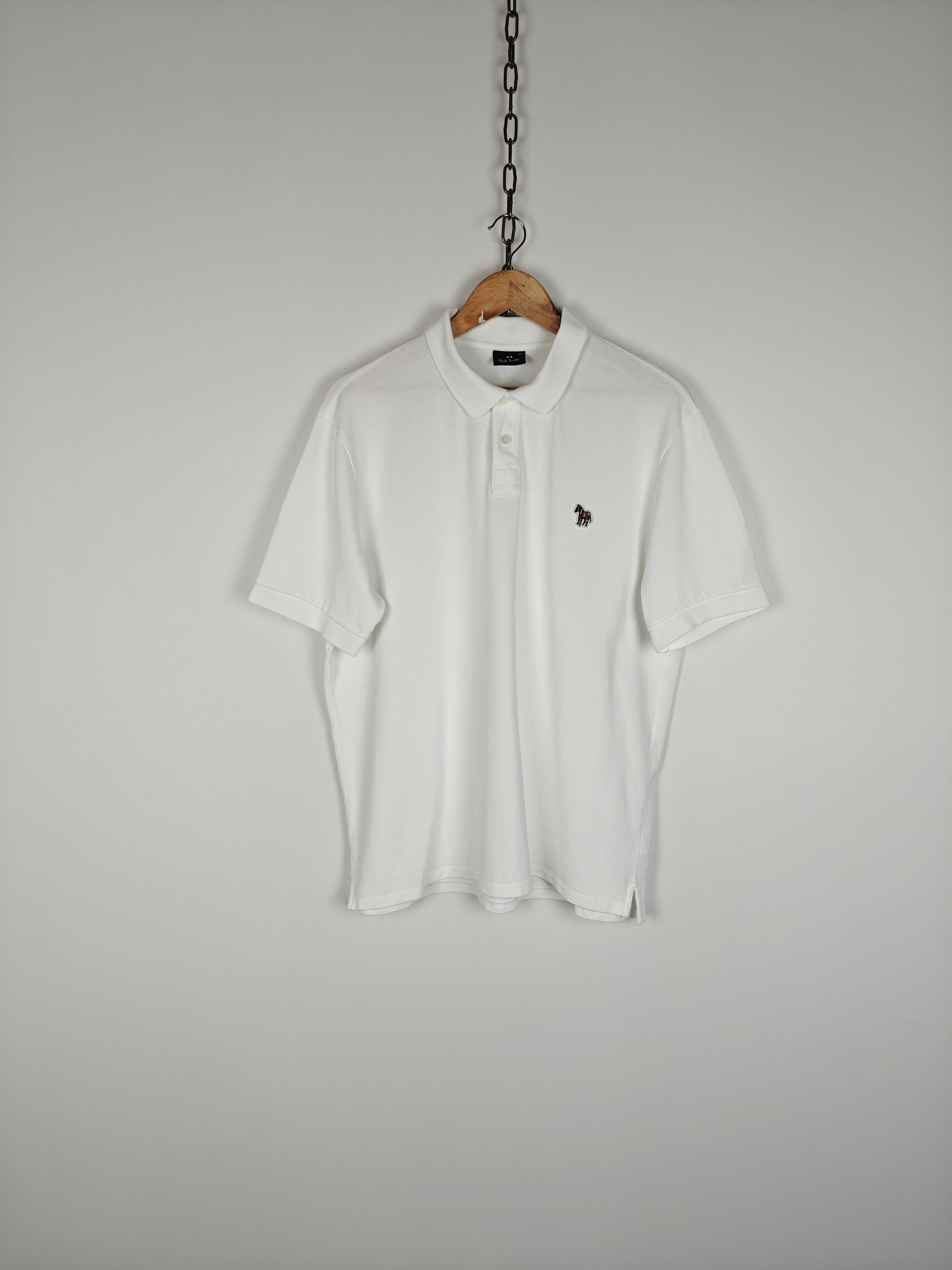 Paul Smith Paul Smith Polo T-Shirt Collared White Tee size XXL Size US XXL / EU 58 / 5 - 1 Thumbnail