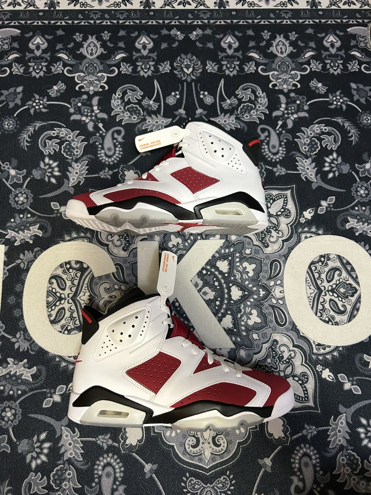 Jordan Brand Jordan 6 Carmine 2021 Sz10.5 Size US 10.5 / EU 43-44 - 3 Thumbnail