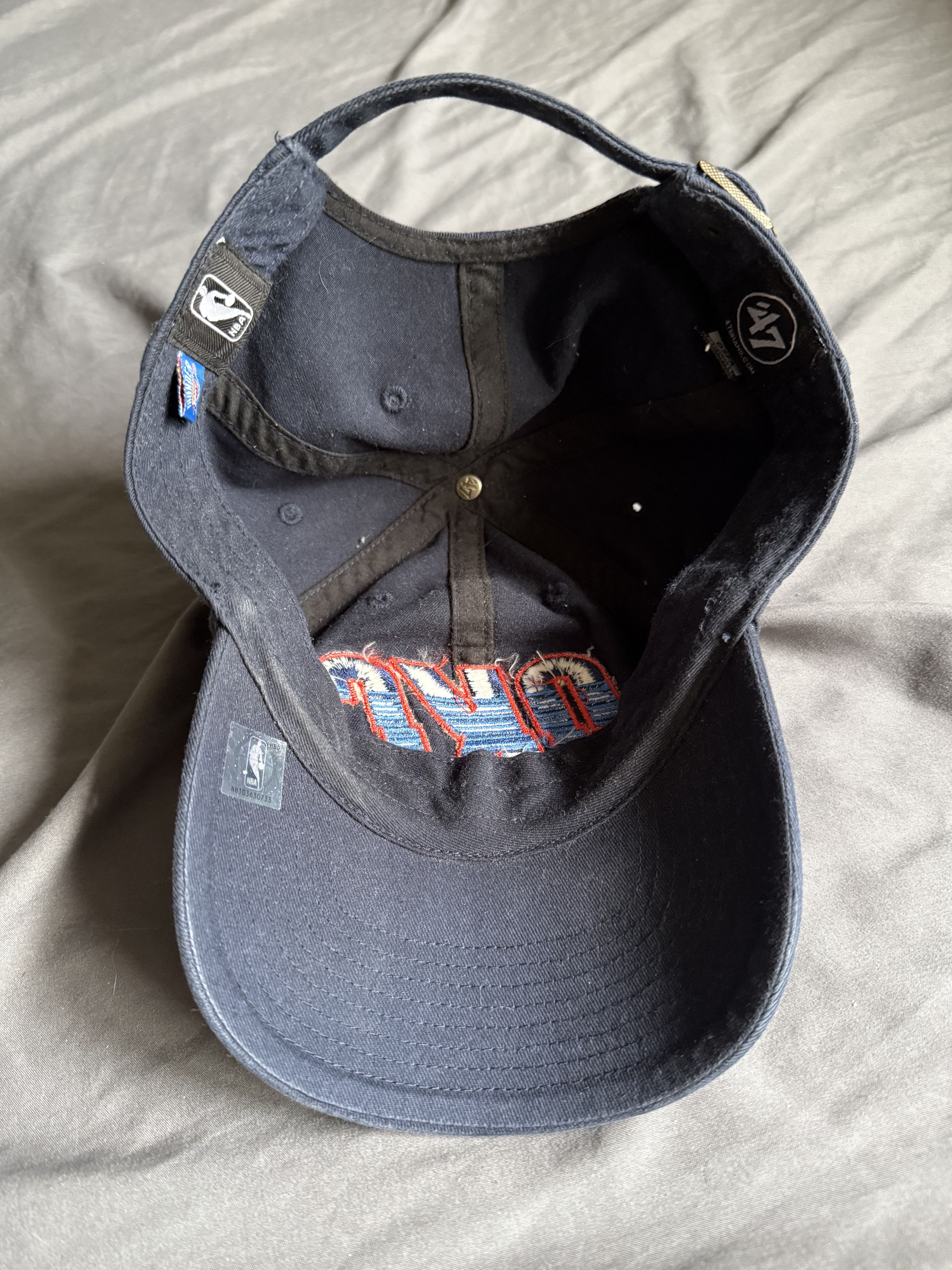 47 Brand ‘47 Brand Oklahoma City Thunder Clean Up Hat Statement Size ONE SIZE - 4 Thumbnail