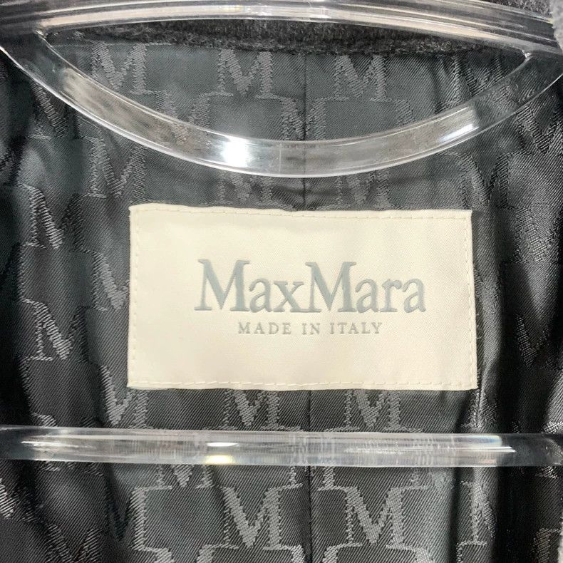 Max Mara Max Mara Grey coat Size S / US 4 / IT 40 - 6 Thumbnail