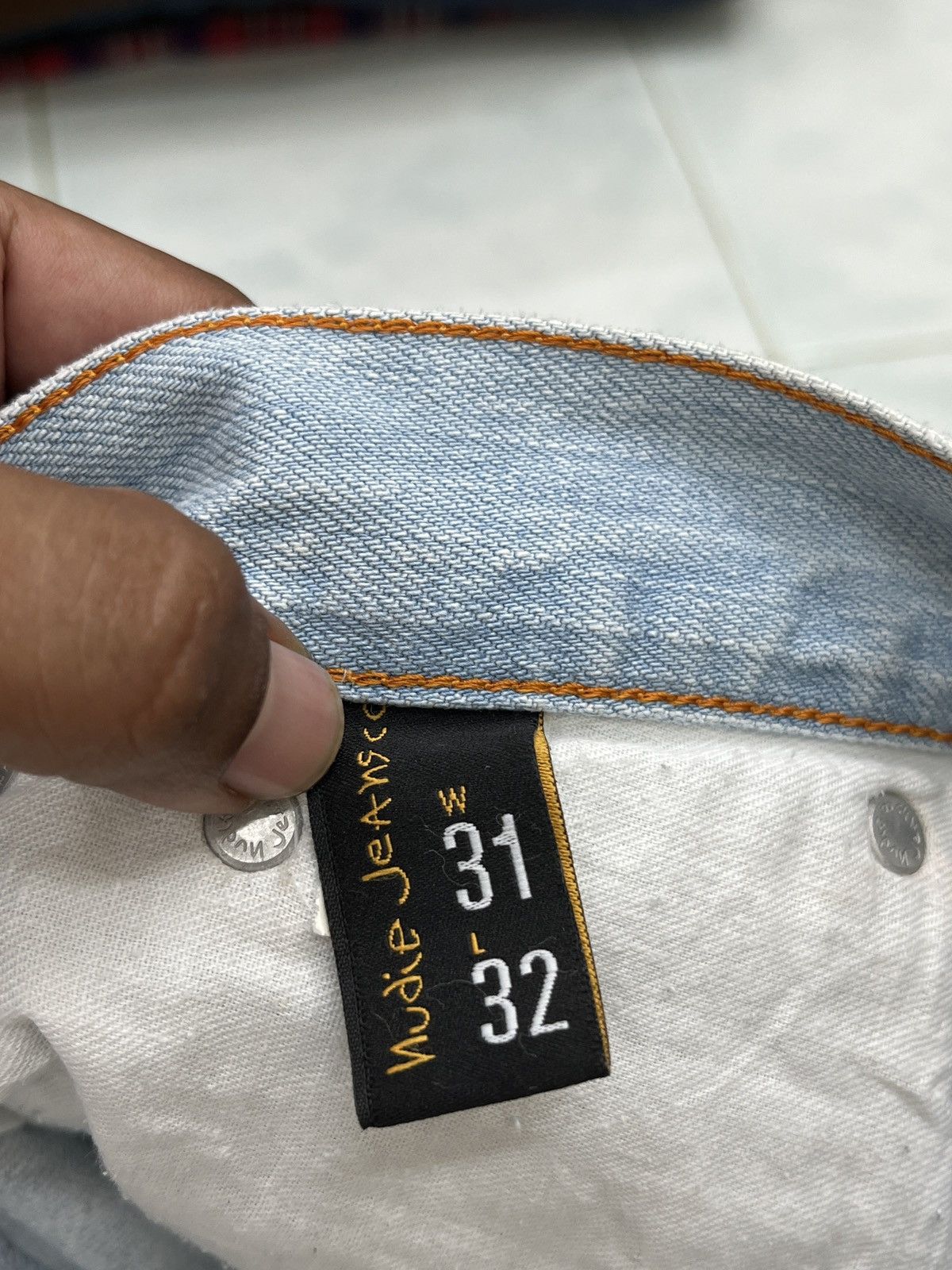 Nudie Jeans 🔥🔥🔥STEALS NUDIE JEANS DENIM Size US 31 - 13 Thumbnail
