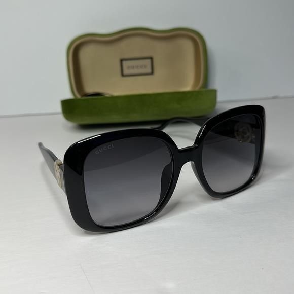Gucci New Authentic GUCCI Grey Square Ladies Sunglasses GG1029SA 0 Size ONE SIZE - 10 Thumbnail