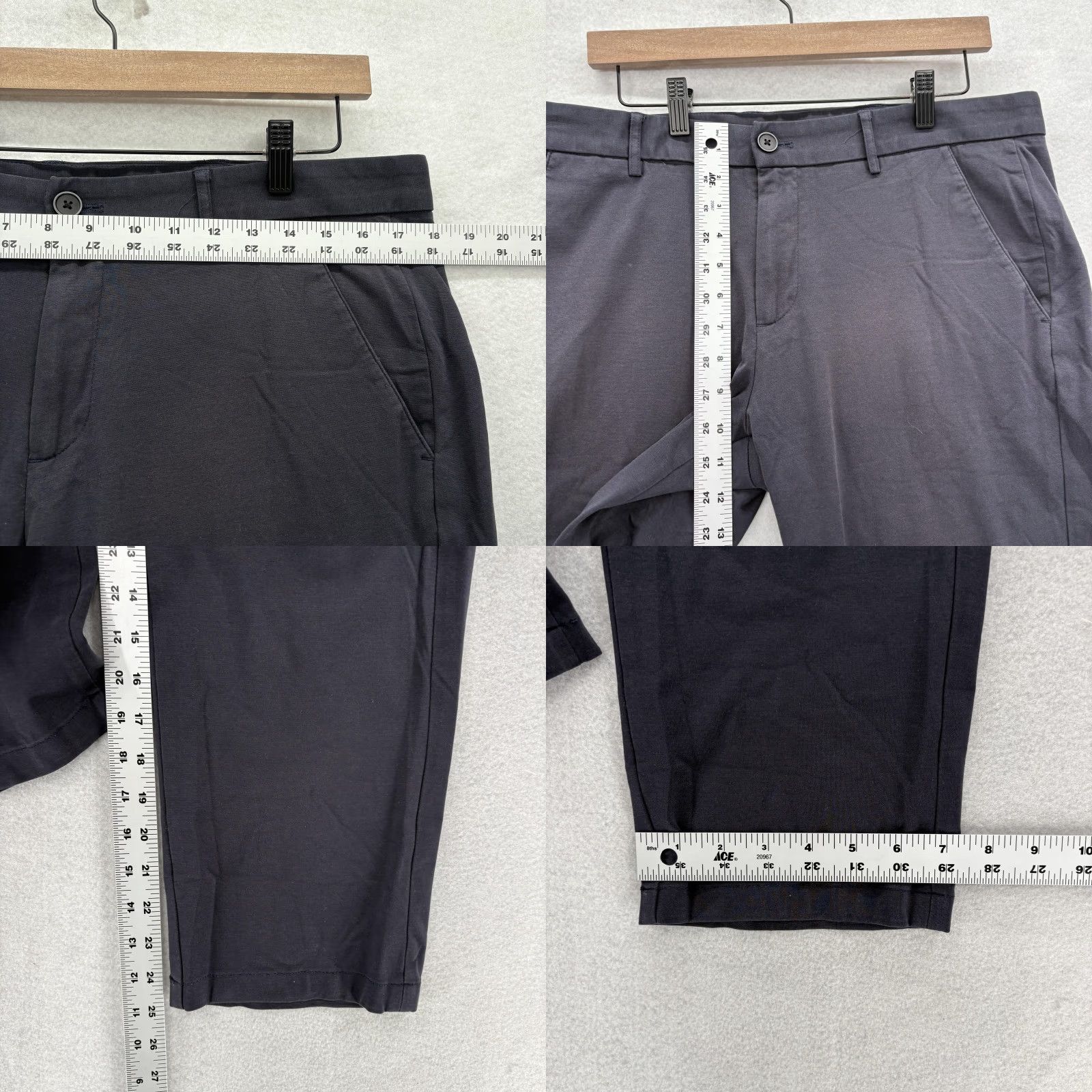Vintage Robert Barakett Bankton Performance Pants Mens 34 Navy Stretch Chino Dress Pants Men Navy Chino Bankton Performance Mens 34"} Size US 34 / EU 50 - 8 Thumbnail