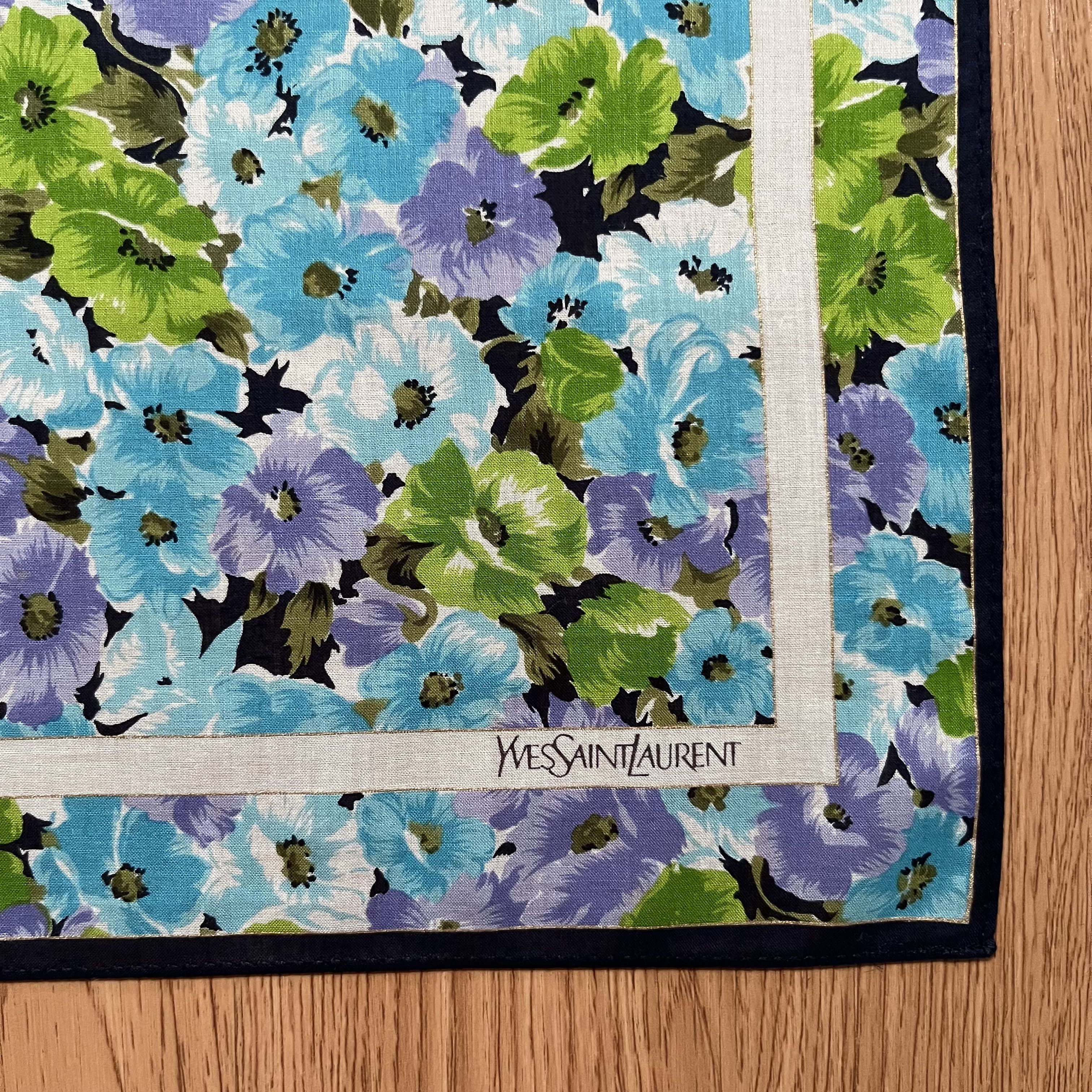 Yves Saint Laurent Vintage Yves Saint Laurent Handkerchief Size ONE SIZE - 2 Thumbnail
