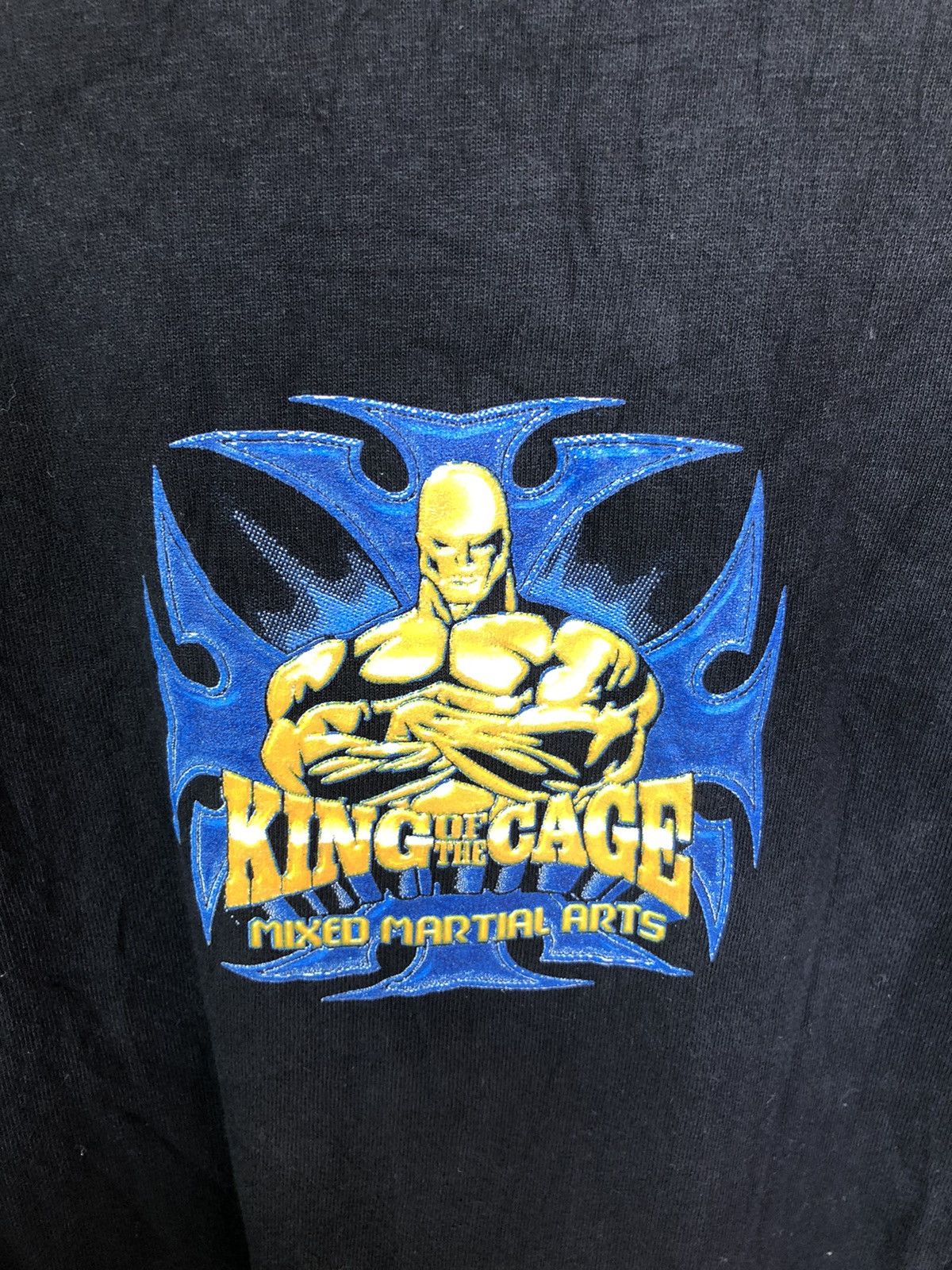 Vintage Vintage The Octagon King Of The Cage Shirt Tee Sleeve Size US L / EU 52-54 / 3 - 4 Thumbnail