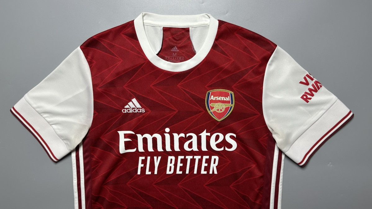 Vintage ARSENAL ADIDAS 2020/2021 FOOTBALL HOME JERSEY #10 OZIL Size US M / EU 48-50 / 2 - 3 Thumbnail