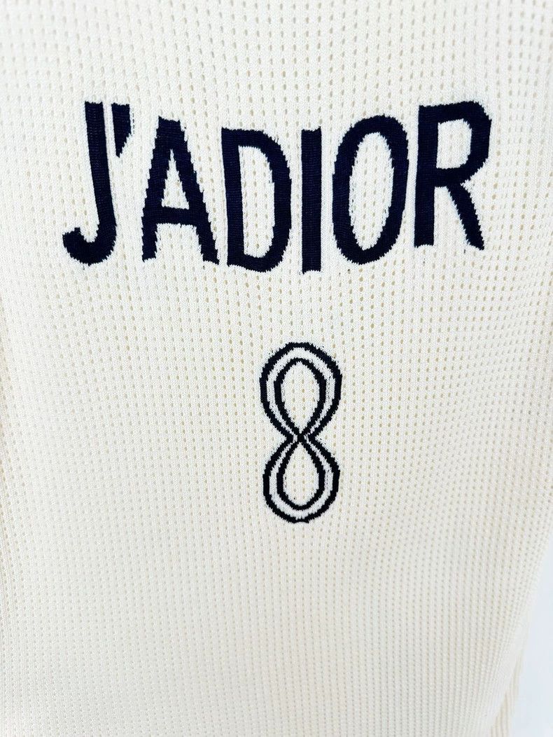 Dior Dior Knitted Vest with J'ADIOR Design-2505 Size S / US 4 / IT 40 - 5 Thumbnail