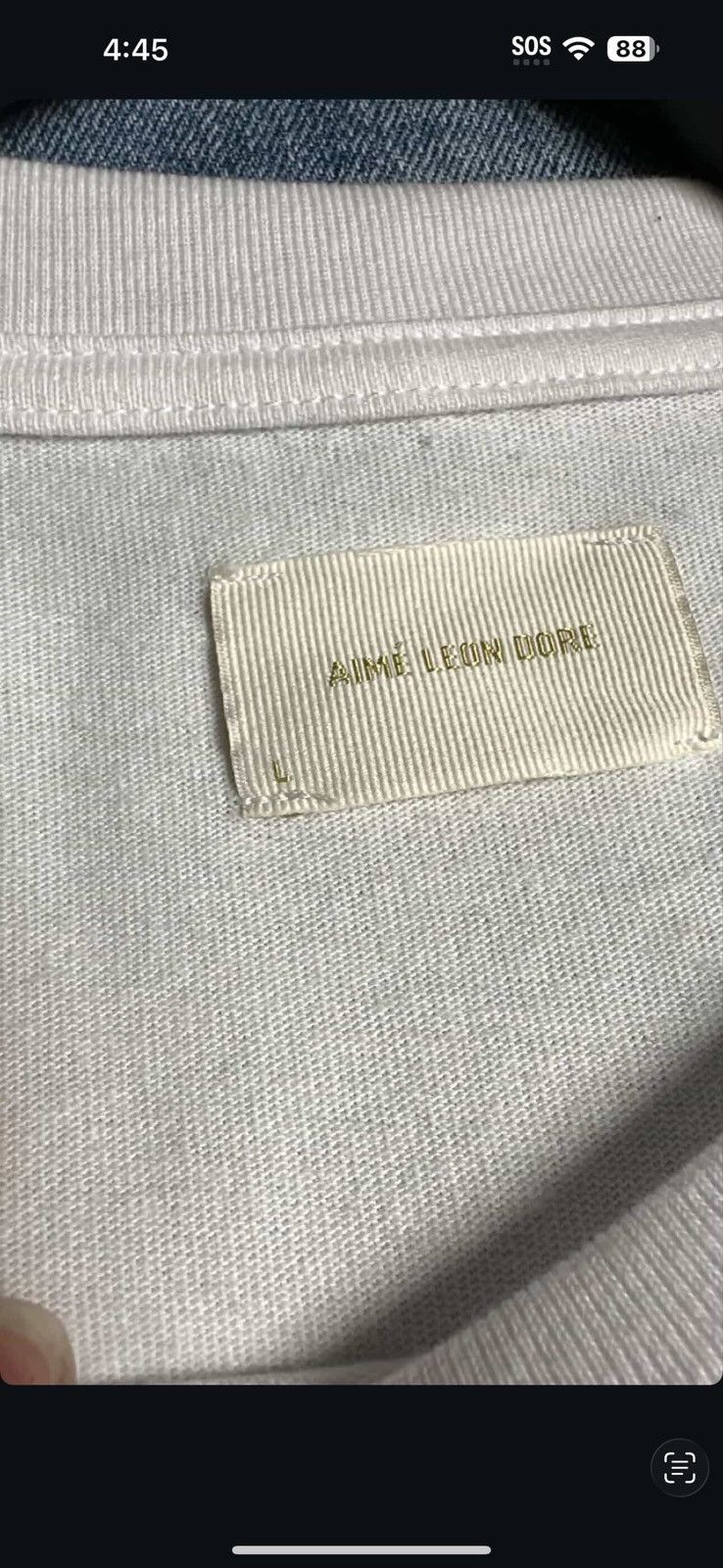 Aime Leon Dore Aime Leon Dore Studio Ink Logo T-Shirt Navy Size US L / EU 52-54 / 3 - 2 Thumbnail