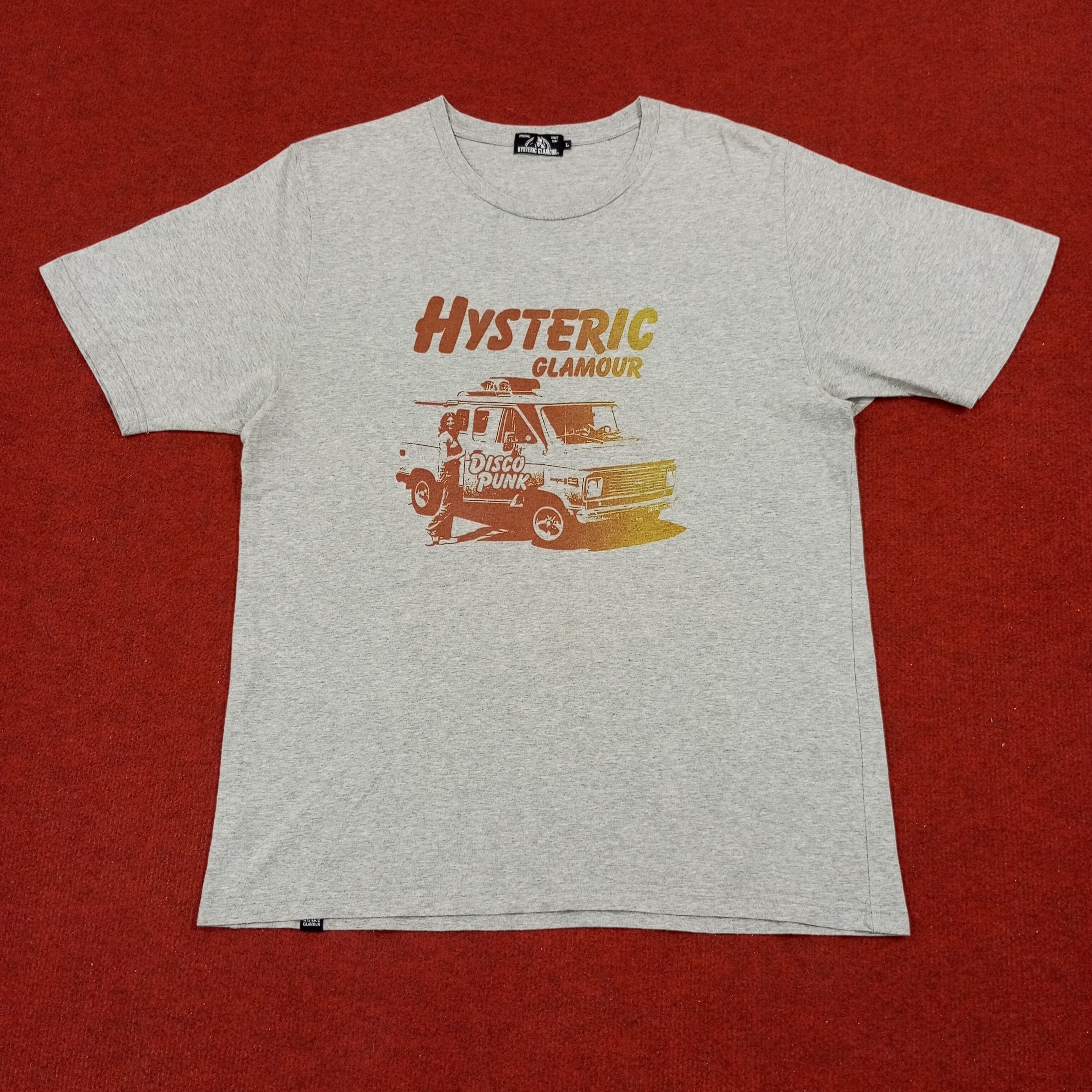 Hysteric Glamour Hysteric Glamour Disco Punk Japanese Brand Tshirt Size US M / EU 48-50 / 2 - 1 Thumbnail
