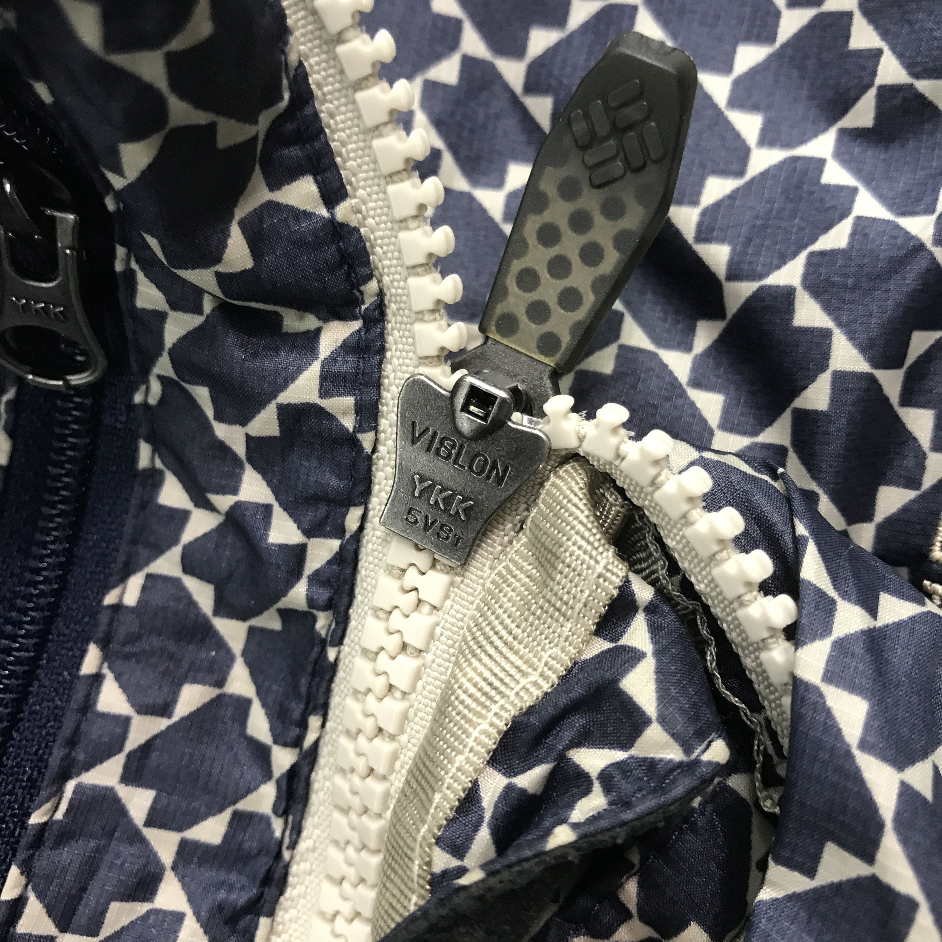 Columbia Vintage Columbia quilted striped Design hoodie Jacket Size US L / EU 52-54 / 3 - 10 Thumbnail