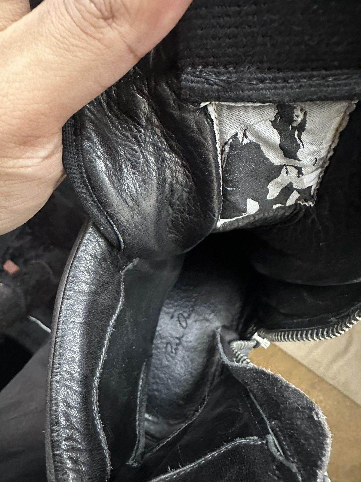 Rick Owens Rick Owens Dunks Black 44 (11) Size US 11 / EU 44 - 12 Thumbnail