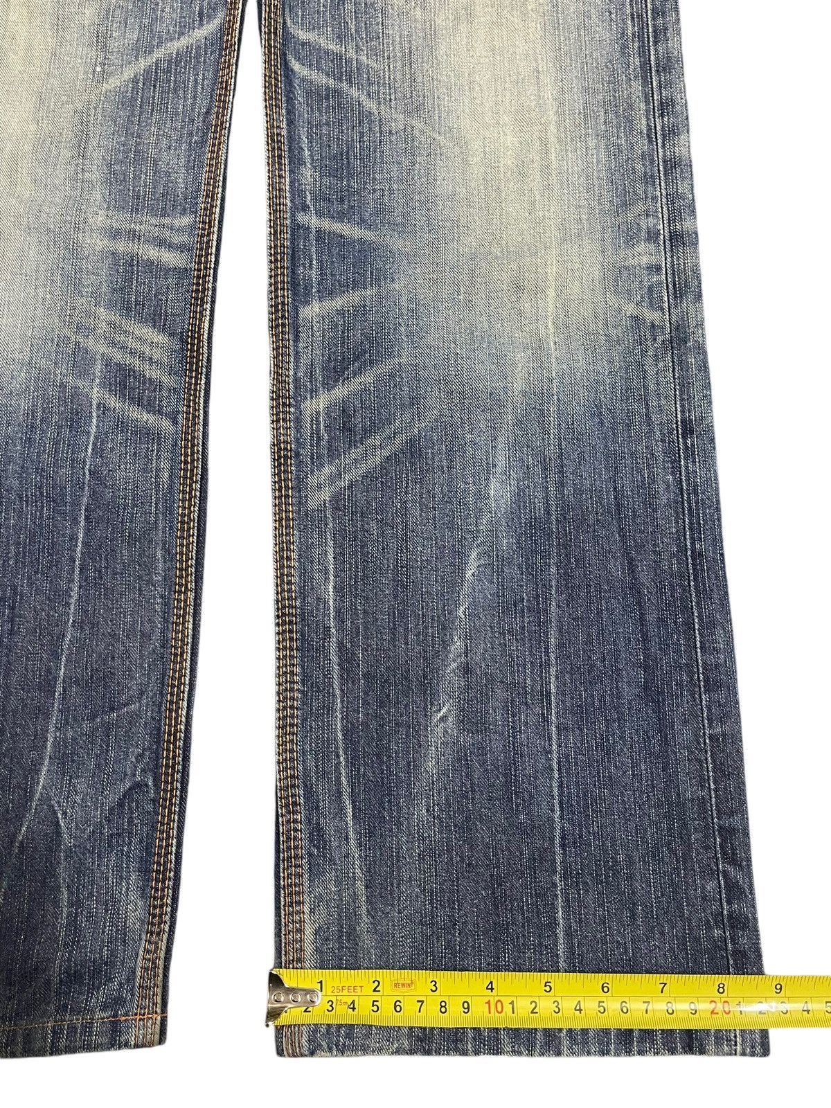 Edwin Edwin XV Exclusive Vintage Blue Faded Wash Baggy Jeans Size US 30 / EU 46 - 16 Thumbnail